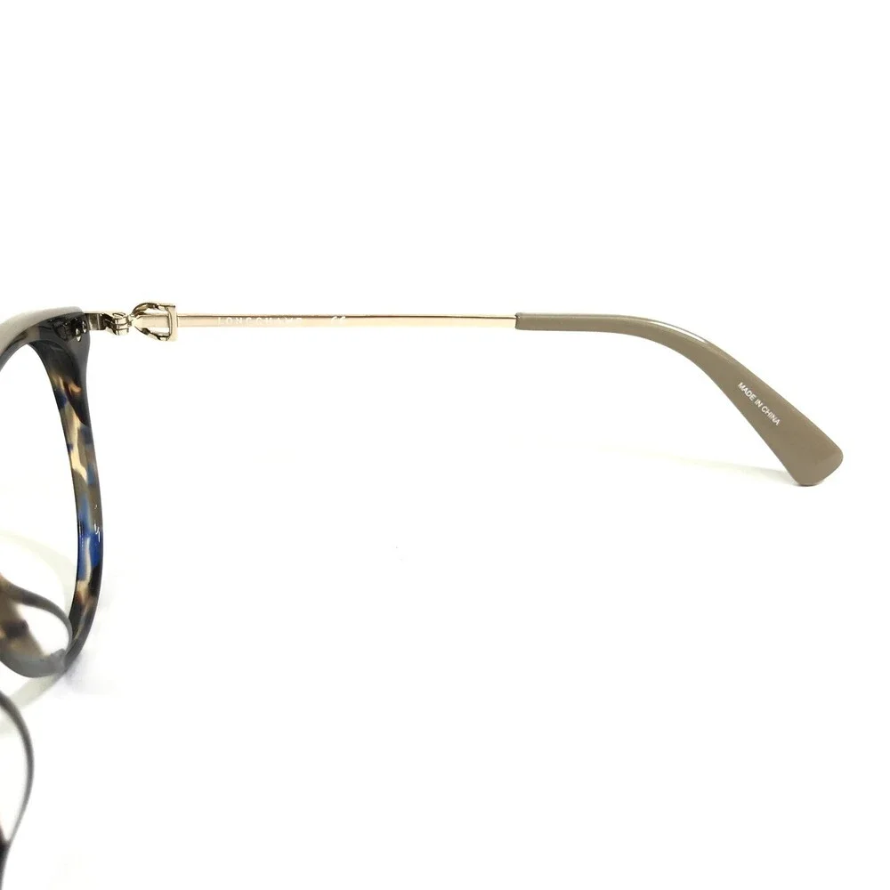 Longchamp Eyeglasses Frames LO2667 433 Tortoise Beige Gold Round 51-18-140